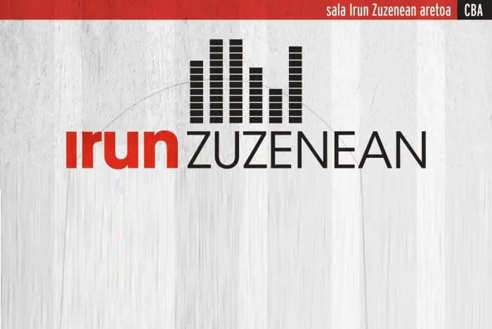 Imagen y logotipo de Irun Zuzenean