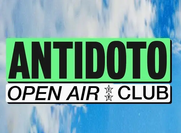 Imagen y logotipo de Antídoto Open Air