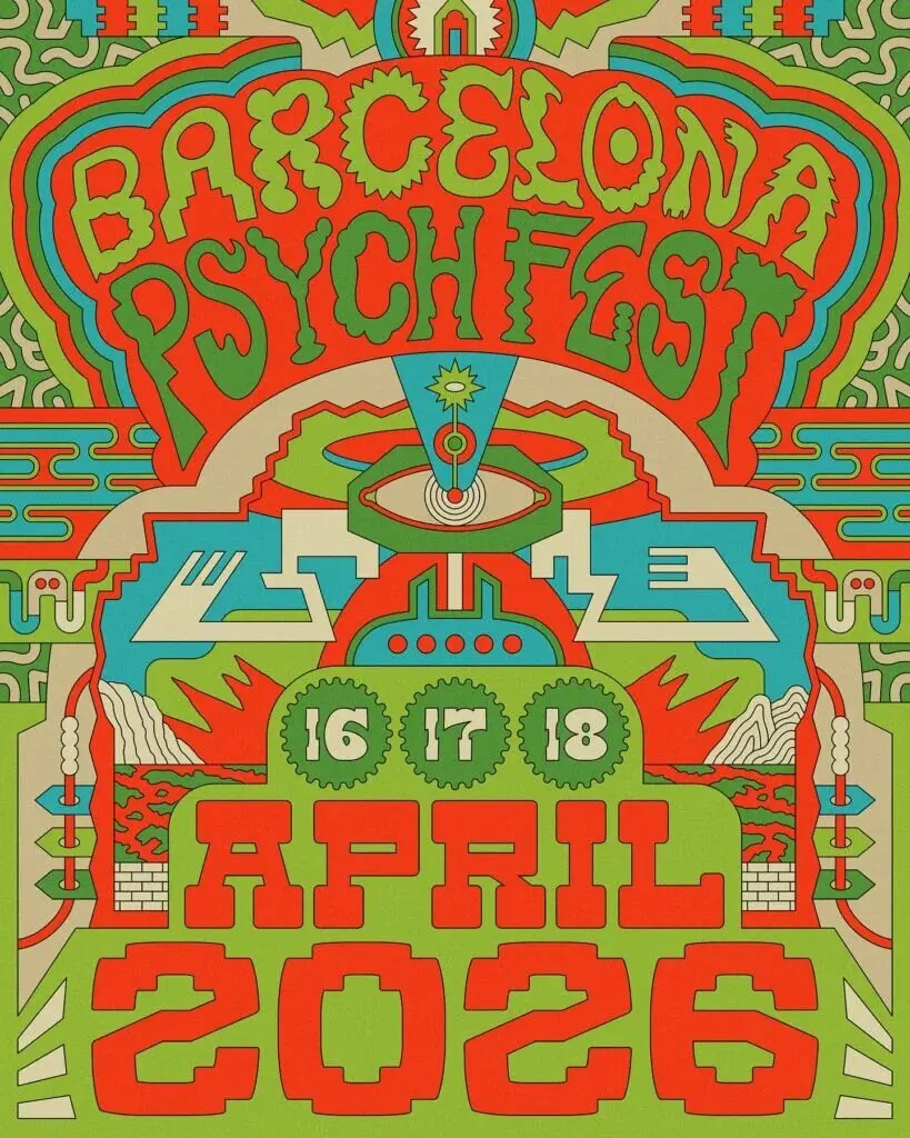 Imagen y logotipo de BCN Psych Fest