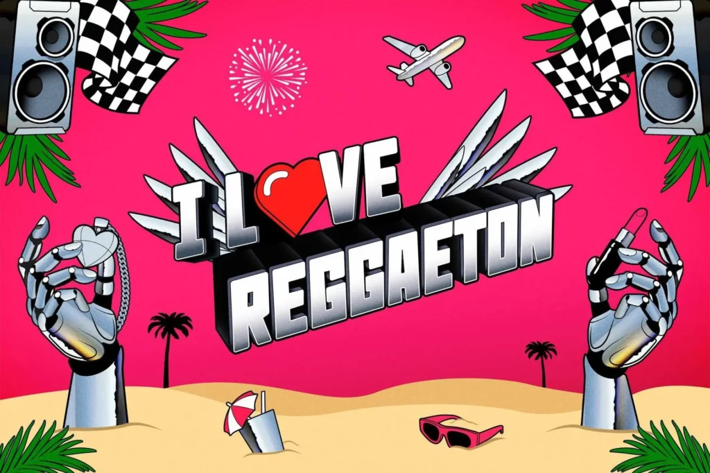Imagen y logotipo de I Love Reggaeton