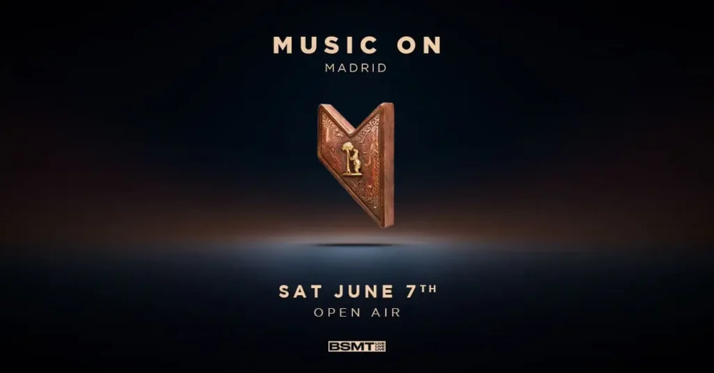 Imagen y logotipo de Music On