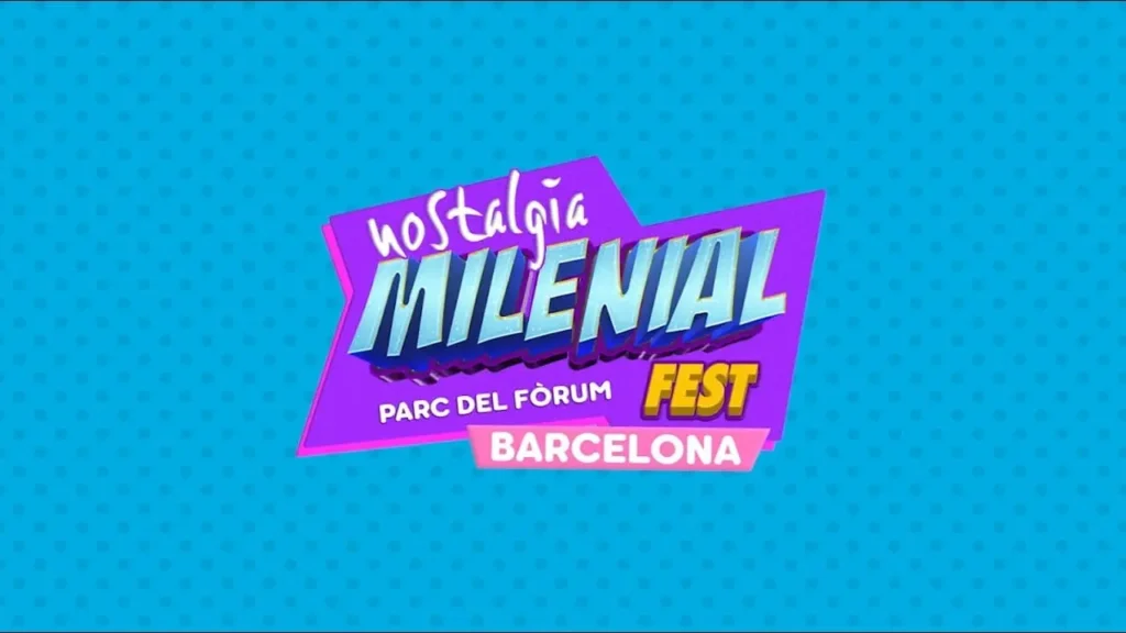 Imagen y logotipo de Nostalgia Milenial Barcelona