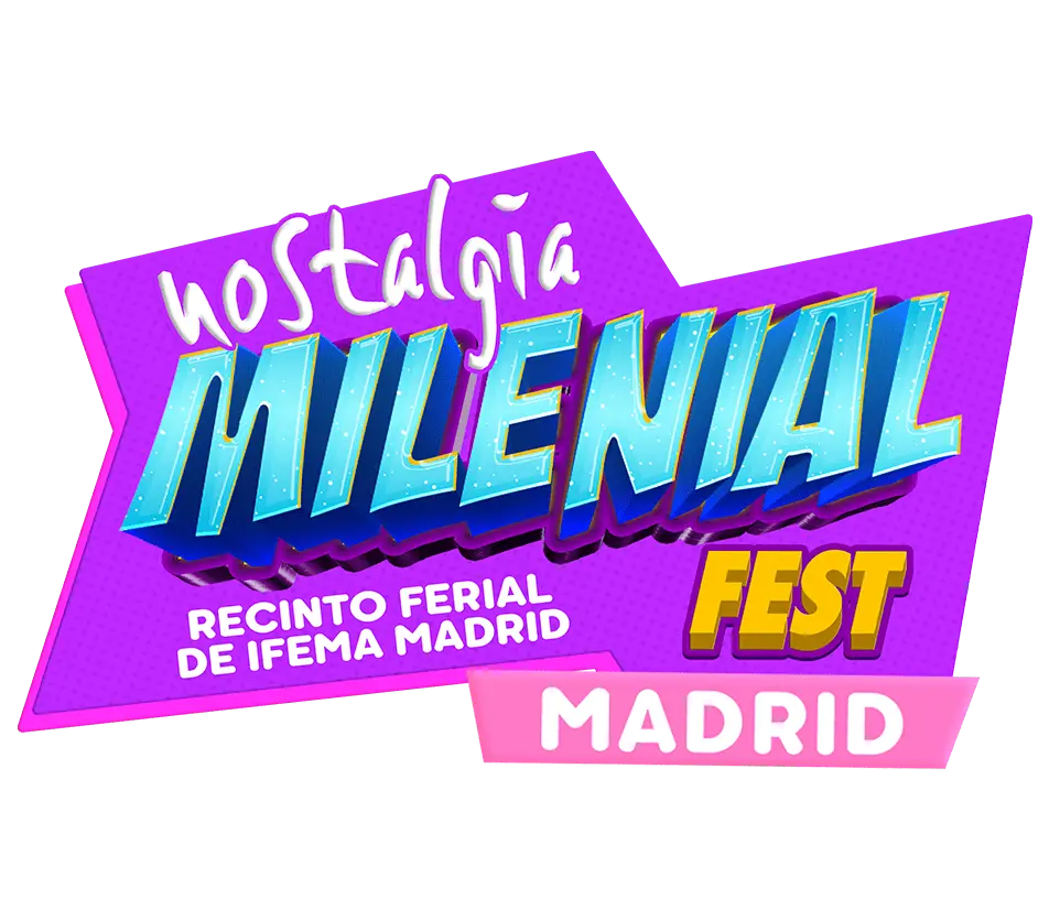 Imagen y logotipo de Nostalgia Milenial Madrid