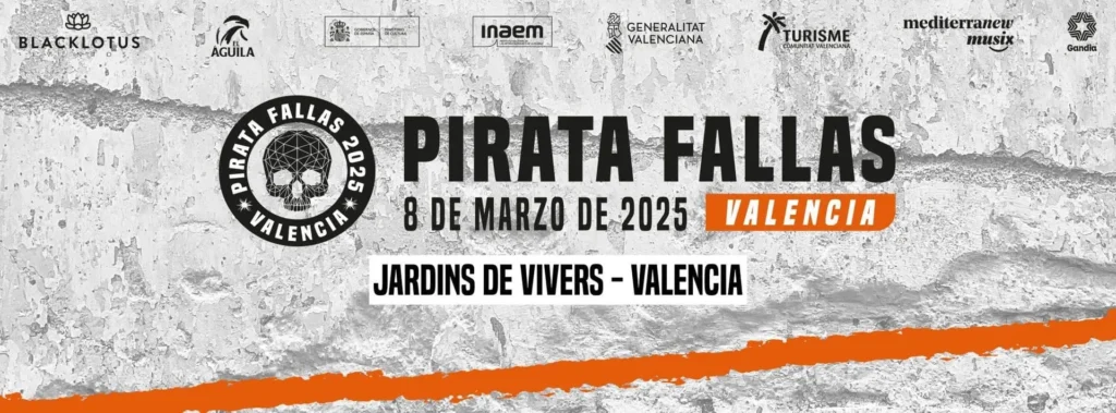 Imagen y logotipo de Pirata Fallas