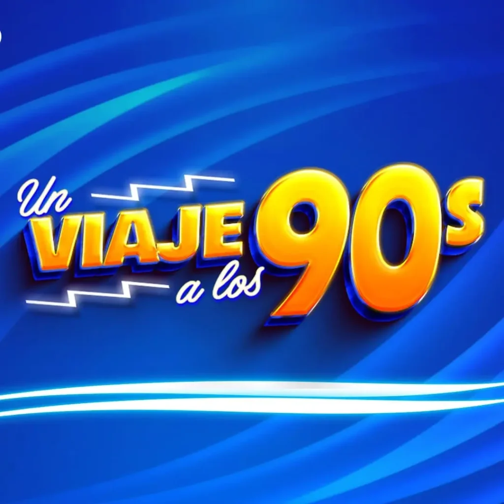 Imagen y logotipo de Un Viaje a los 90s